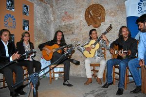 Fin de fiestas con Kikí Cortiñas, Mª. Ángeles Santiago, ‘Tomatito’, ‘El Tomate’, Cristo Santiago y Y