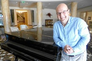 Óscar de Alfonso Ortega, ayer en el Gran Hotel Almería.e;clip:r