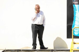 Alfonso, en el Anexo esta mañana.o,46