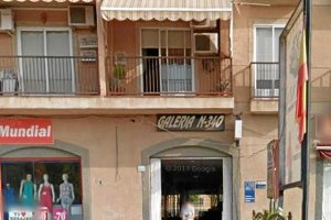 Galería en donde se vendió el número agraciadox