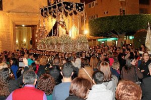 Procesión en Pulpí el pasado vierneso