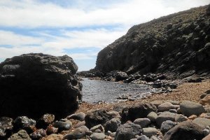 Imagen de una playa de la provincia.o