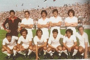 Este fue el primer Real Madrid que nos visitó allá por 1979.e;c