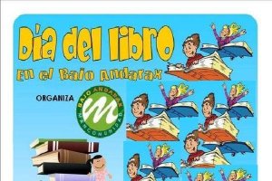 Cartel del Día del Libro en la Comarca del Bajo Andaraxe;clip:r