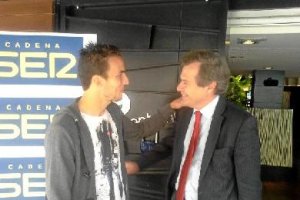 Coincidió con un buen amigo en Tentempiéx,auto,