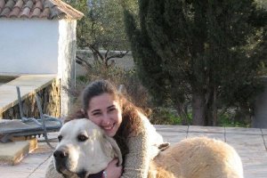 Los animales son una de las grandes pasiones de María Loreto. e