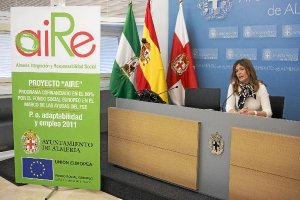 Ana martínez labella, ayer en rueda de prensa.x