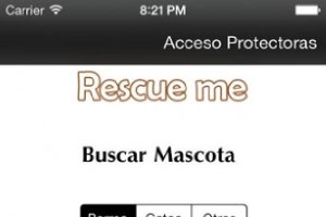 La interfaz de la app es muy sencilla. x,auto,a