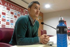 Francisco en la rueda de prensa de este sábadox