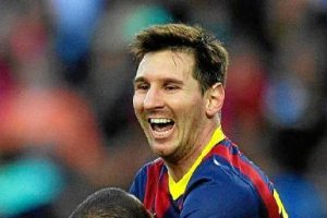 Leo Messi se frota las manos ante el contrato de su vida.e;clip