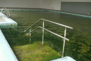 Interior de la piscina cubierta de Albox.x,auto