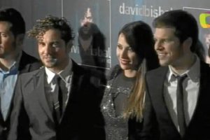Kike Maíllo, David Bisbal, Bárbara Goenaga, Cristian Valencia y María Valverde. (Imagen: Terra)</tit