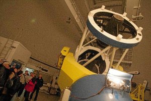 Uno de los telescopios de Calar Alto.