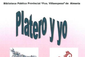 Cartel Concurso Marcapaginas Platero y yo de la Biblioteca Publica Francisco Villaespesaty
