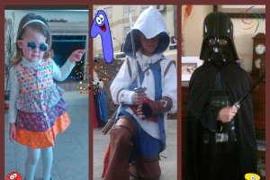Tres primeros finalistas del Concurso Infantil de Disfraces de Pequealmeriatyle>.apqj{posi