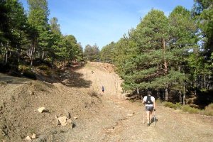El sendero Sulayr  a su paso por Almería. x,aut