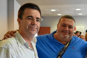 Juan Miguel López y Manolo García, el pasado octubre.e;clip:rec