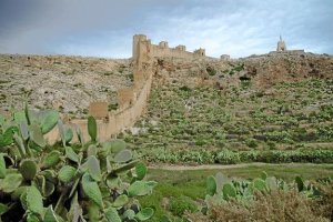 imagen de la hoya entorno en el que se había proyectado la realización del parque botánico-arqueológ