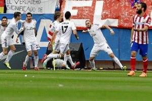 Benzema adelantó al Real Madrid en el minuto 3x