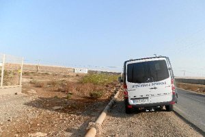 Carretera AL-3300 que une San Agustín con El Ejidoe;clip:rect(4