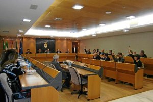 La oposición ha votado en contra de modificar el canon a Elsur.