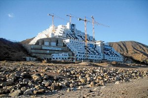 Las obras del hotel llevan años paradas. x,auto