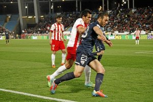 Suso no tuvo su día pero siempre quiere la pelota y lo intenta.