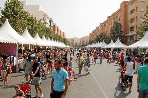 Imágenes de la última edición del Mercado de Saldos.e;clip:rect