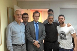 Ripoll, Van Dijk y De Prado, con Rodri en Madride;clip:rect(469