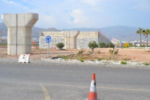 las obras de la Variante acaban de cumplir dos años paradas.e;c