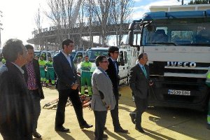 Presentación de la nueva maquinariao,