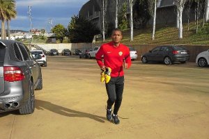 Nelson saliendo este martes al campo Anexox,aut