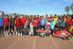 Foto de familia después del entrenamientox,auto
