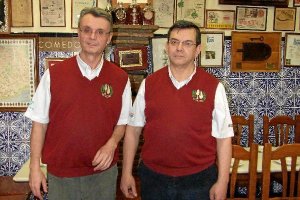 Uno de los rincones de la taberna Casa Pugax,au