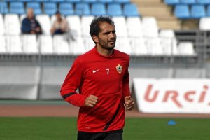 Verza en el entrenamiento de este miércoles.x,a