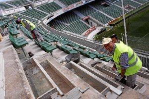 Los trabajos de remodelación terminarán este viernes.e;clip:rec