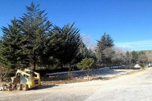 Obras de acondicionamiento en una de las dos áreas destinadas a autocaravanastyle>.apqj{po