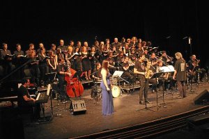 La Clasijazz Big Band, en un concierto anterior. e;clip:rect(46