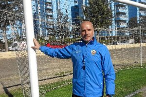 Miguel Rivera, entrenador del Almería Bx,auto,a