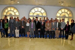 El presidente de Diputación, deportistas y autoridades.e;clip:r