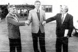 Los alcaldes César Martín (Vera), Adolfo Pérez (Garrucha), y Alonso Ridao (Mojácar).tyle>.