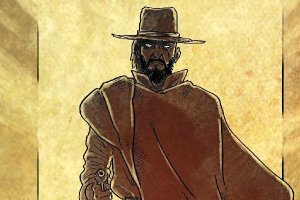 Detalle del personaje central del cómic.x,auto,