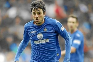 Míchel, centrocampista del Getafe.o,4