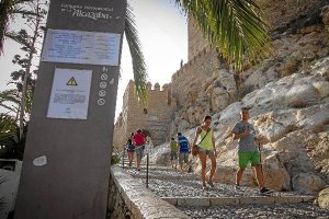 Imagen de la subida a La Alcazabao,46