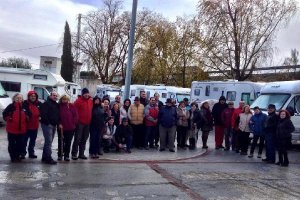 Turistas llegados a Tíjola durante la jornada de inauguración el pasado domingo.tyle>.apqj