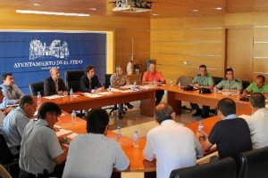 Celebración del último Consejo Local de Seguridad. e;clip:rect(