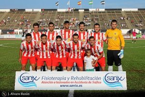El once del Almería B que jugó en La Líneax,aut