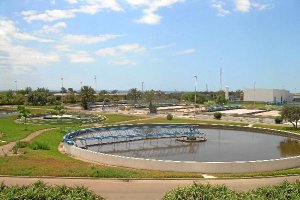 Balsas de la depuradora de El Bobaro,