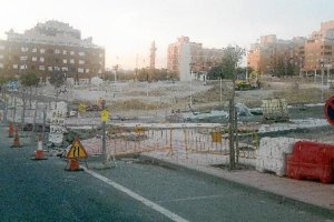 Obras en realización en Villablancao,