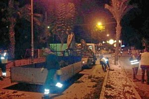 Limpieza la misma noche de las ráfagasx,auto,au